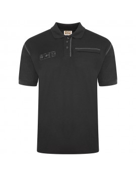 JCB TRADE WORK POLO BLACK