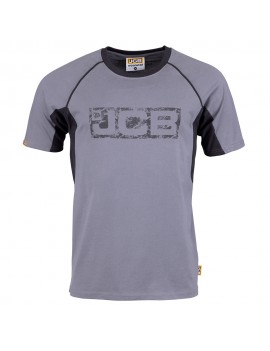 JCB TRADE GREY/BLACK T-SHIRT