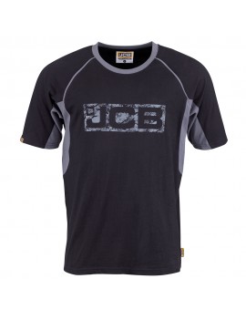 JCB TRADE BLACK/GREY T-SHIRT