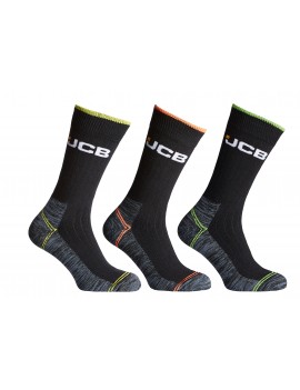 3PK HIGH VIS BOOT SOCKS